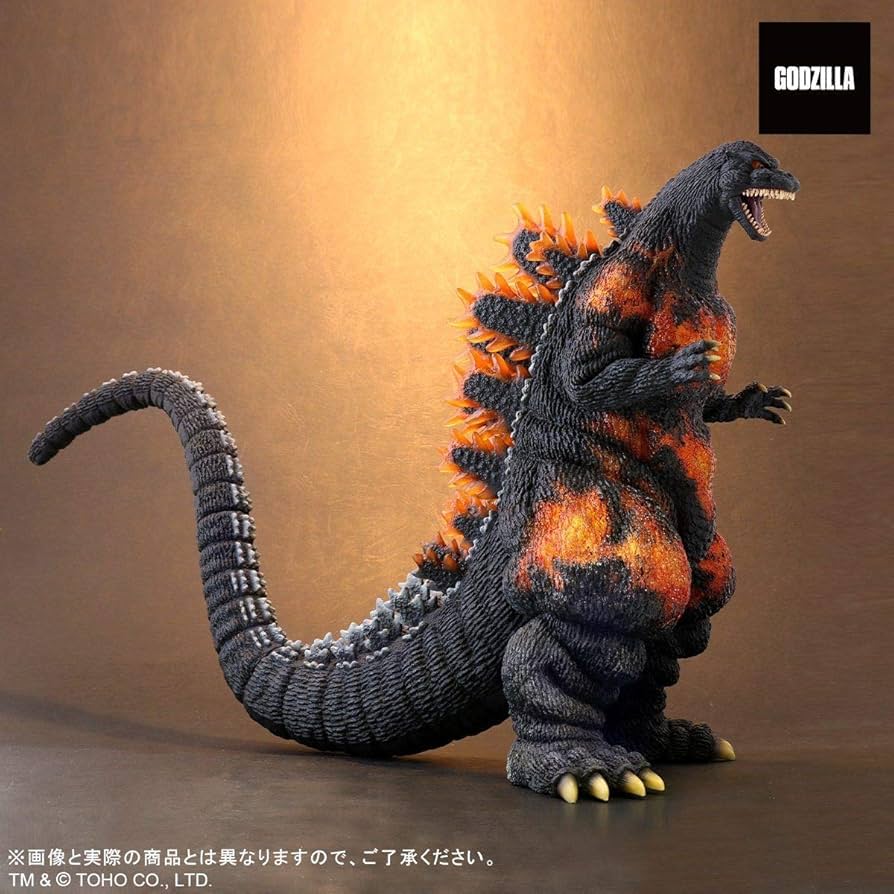 東宝30㎝シリーズ　ゴジラ1995　バーニングver 　ワンフェス限定 東宝30cmシリーズ／ゴジラ（1995）／バーニングクリアver